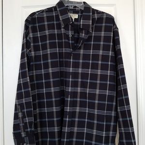 Plaid Navy Shirt